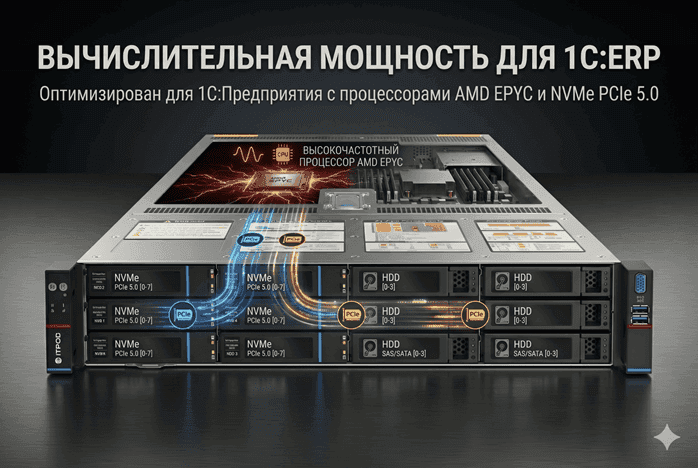 Как мы разогнали 1С на серверах с AMD и Intel: неожиданные результаты теста Гилёва