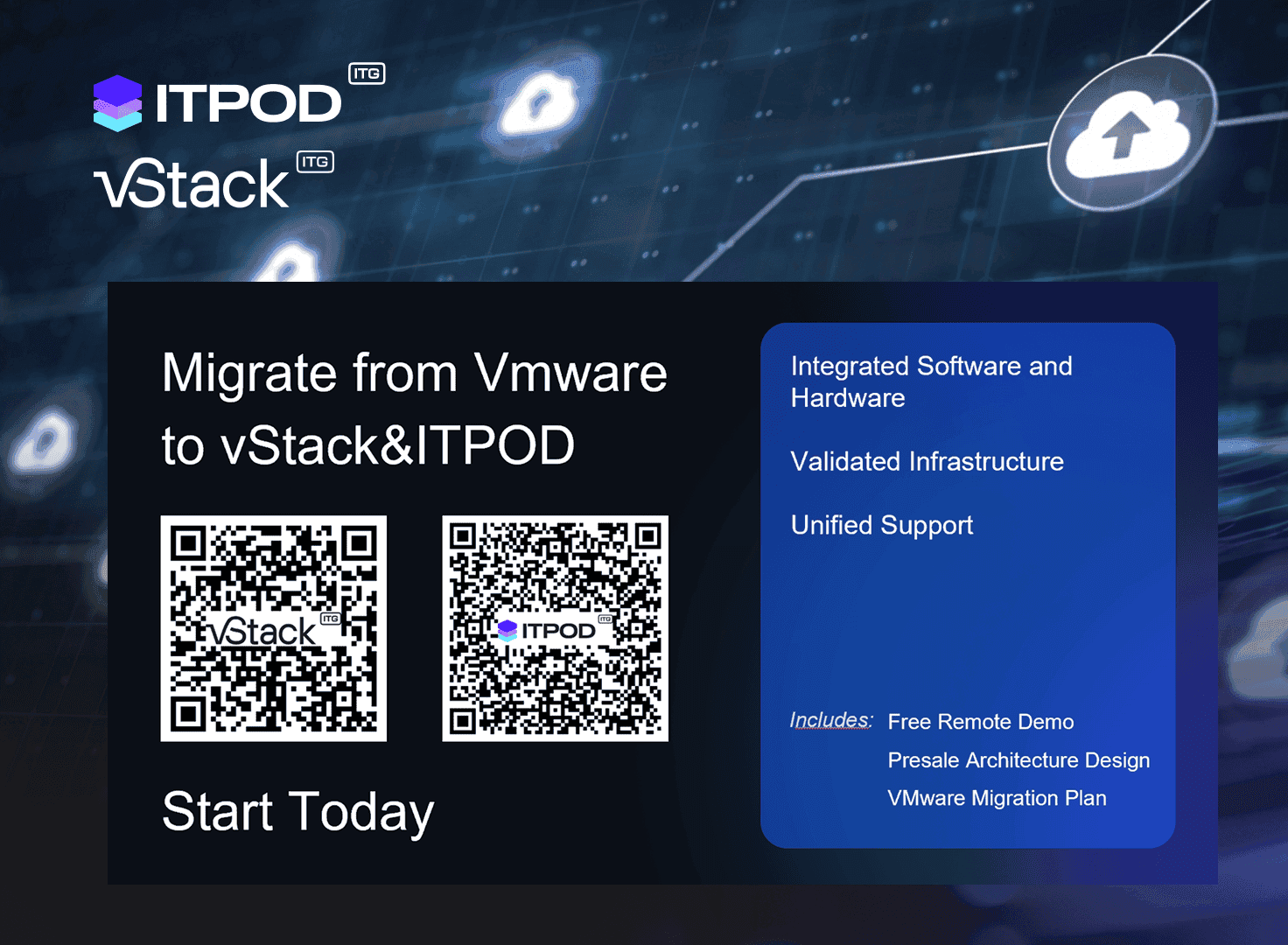 ITPOD and vStack launch a ready‑to‑use joint solution to replace VMware