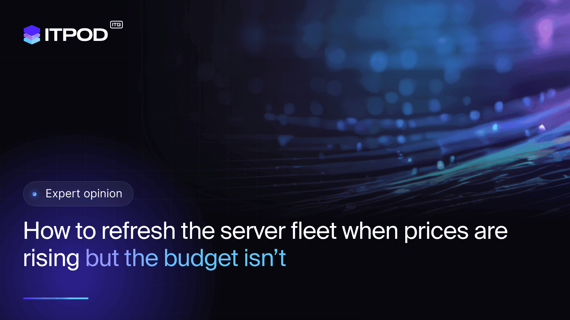 Upgrades Without a Budget Increase: ITPOD Servers Based on AMD EPYC 7003